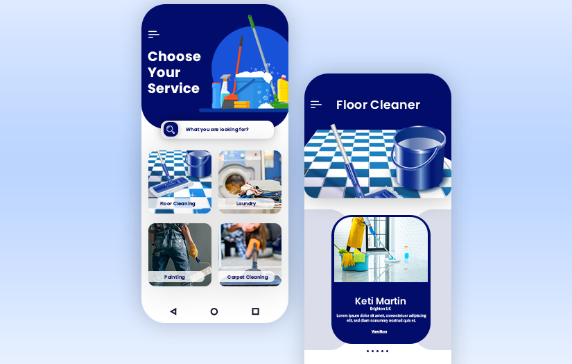 On Demand House Cleaning App screenshot 1